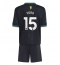 Fotbollsset Barn Manchester United Leny Yoro #15 Tredje Tröja 2025-26 Mini-Kit Kortärmad (+ korta byxor)