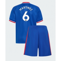 Fotbollsset Barn Manchester United Lisandro Martinez #6 Bortatröja 2026-27 Mini-Kit Kortärmad (+ korta byxor)
