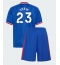 Fotbollsset Barn Manchester United Luke Shaw #23 Bortatröja 2026-27 Mini-Kit Kortärmad (+ korta byxor)