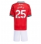 Fotbollsset Barn Manchester United Manuel Ugarte #25 Hemmatröja 2025-26 Mini-Kit Kortärmad (+ korta byxor)