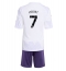 Fotbollsset Barn Manchester United Mason Mount #7 Bortatröja 2025-26 Mini-Kit Kortärmad (+ korta byxor)