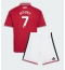 Fotbollsset Barn Manchester United Mason Mount #7 Hemmatröja 2026-27 Mini-Kit Kortärmad (+ korta byxor)