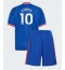 Fotbollsset Barn Manchester United Matheus Cunha #10 Bortatröja 2026-27 Mini-Kit Kortärmad (+ korta byxor)
