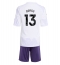 Fotbollsset Barn Manchester United Patrick Dorgu #13 Bortatröja 2025-26 Mini-Kit Kortärmad (+ korta byxor)