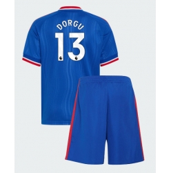 Fotbollsset Barn Manchester United Patrick Dorgu #13 Bortatröja 2026-27 Mini-Kit Kortärmad (+ korta byxor)