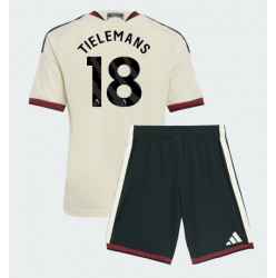 Fotbollsset Barn Manchester United Youri Tielemans #18 Tredje Tröja 2026-27 Mini-Kit Kortärmad (+ korta byxor)