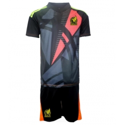 Fotbollsset Barn Mexiko Målvakt Hemmatröja Copa America 2024 Mini-Kit Kortärmad (+ korta byxor)