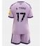Fotbollsset Barn Newcastle United Bazoumana Toure #17 Tredje Tröja 2026-27 Mini-Kit Kortärmad (+ korta byxor)