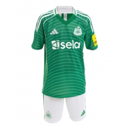Fotbollsset Barn Newcastle United Bortatröja 2025-26 Mini-Kit Kortärmad (+ korta byxor)