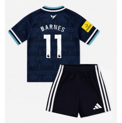 Fotbollsset Barn Newcastle United Harvey Barnes #11 Bortatröja 2026-27 Mini-Kit Kortärmad (+ korta byxor)