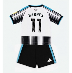 Fotbollsset Barn Newcastle United Harvey Barnes #11 Hemmatröja 2026-27 Mini-Kit Kortärmad (+ korta byxor)
