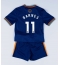 Fotbollsset Barn Newcastle United Harvey Barnes #11 Tredje Tröja 2025-26 Mini-Kit Kortärmad (+ korta byxor)