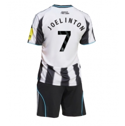 Fotbollsset Barn Newcastle United Joelinton #7 Hemmatröja 2025-26 Mini-Kit Kortärmad (+ korta byxor)