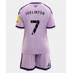 Fotbollsset Barn Newcastle United Joelinton #7 Tredje Tröja 2026-27 Mini-Kit Kortärmad (+ korta byxor)
