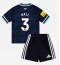 Fotbollsset Barn Newcastle United Lewis Hall #3 Bortatröja 2026-27 Mini-Kit Kortärmad (+ korta byxor)