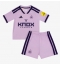 Fotbollsset Barn Newcastle United Lewis Hall #3 Tredje Tröja 2026-27 Mini-Kit Kortärmad (+ korta byxor)