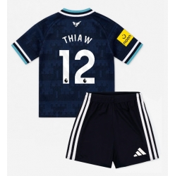 Fotbollsset Barn Newcastle United Malick Thiaw #12 Bortatröja 2026-27 Mini-Kit Kortärmad (+ korta byxor)