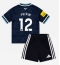 Fotbollsset Barn Newcastle United Malick Thiaw #12 Bortatröja 2026-27 Mini-Kit Kortärmad (+ korta byxor)