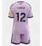 Fotbollsset Barn Newcastle United Malick Thiaw #12 Tredje Tröja 2026-27 Mini-Kit Kortärmad (+ korta byxor)