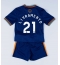 Fotbollsset Barn Newcastle United Tino Livramento #21 Tredje Tröja 2025-26 Mini-Kit Kortärmad (+ korta byxor)