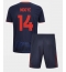 Fotbollsset Barn Nottingham Forest Dan Ndoye #14 Tredje Tröja 2025-26 Mini-Kit Kortärmad (+ korta byxor)