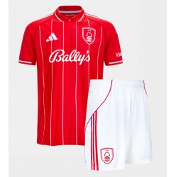 Fotbollsset Barn Nottingham Forest Hemmatröja 2025-26 Mini-Kit Kortärmad (+ korta byxor)