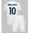 Fotbollsset Barn Nottingham Forest Morgan Gibbs-White #10 Bortatröja 2025-26 Mini-Kit Kortärmad (+ korta byxor)