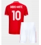 Fotbollsset Barn Nottingham Forest Morgan Gibbs-White #10 Hemmatröja 2025-26 Mini-Kit Kortärmad (+ korta byxor)