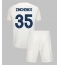 Fotbollsset Barn Nottingham Forest Oleksandr Zinchenko #35 Bortatröja 2025-26 Mini-Kit Kortärmad (+ korta byxor)