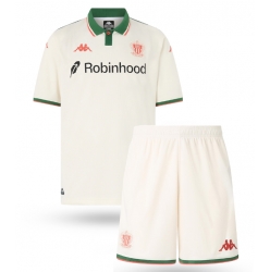 Fotbollsset Barn OGC Nice Bortatröja 2025-26 Mini-Kit Kortärmad (+ korta byxor)