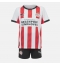 Fotbollsset Barn PSV Eindhoven Hemmatröja 2025-26 Mini-Kit Kortärmad (+ korta byxor)