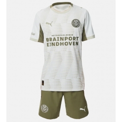 Fotbollsset Barn PSV Eindhoven Tredje Tröja 2025-26 Mini-Kit Kortärmad (+ korta byxor)