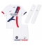 Fotbollsset Barn Paris Saint-Germain Goncalo Ramos #9 Bortatröja 2025-26 Mini-Kit Kortärmad (+ korta byxor)