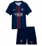 Fotbollsset Barn Paris Saint-Germain Hemmatröja 2025-26 Mini-Kit Kortärmad (+ korta byxor)