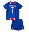 Fotbollsset Barn Paris Saint-Germain Khvicha Kvaratskhelia #7 Hemmatröja 2026-27 Mini-Kit Kortärmad (+ korta byxor)