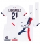 Fotbollsset Barn Paris Saint-Germain Lucas Hernandez #21 Bortatröja 2025-26 Mini-Kit Kortärmad (+ korta byxor)