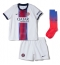 Fotbollsset Barn Paris Saint-Germain Maghnes Akliouche #11 Bortatröja 2026-27 Mini-Kit Kortärmad (+ korta byxor)