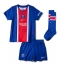 Fotbollsset Barn Paris Saint-Germain Maghnes Akliouche #11 Hemmatröja 2026-27 Mini-Kit Kortärmad (+ korta byxor)
