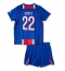 Fotbollsset Barn Paris Saint-Germain Mika Godts #22 Hemmatröja 2026-27 Mini-Kit Kortärmad (+ korta byxor)