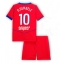 Fotbollsset Barn Paris Saint-Germain Ousmane Dembele #10 Tredje Tröja 2025-26 Mini-Kit Kortärmad (+ korta byxor)