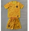 Fotbollsset Barn Portugal Målvakt Hemmatröja EM 2024 Mini-Kit Kortärmad (+ korta byxor)