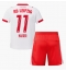 Fotbollsset Barn RB Leipzig Conrad Harder #11 Hemmatröja 2025-26 Mini-Kit Kortärmad (+ korta byxor)