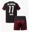 Fotbollsset Barn RB Leipzig Conrad Harder #11 Tredje Tröja 2025-26 Mini-Kit Kortärmad (+ korta byxor)