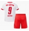 Fotbollsset Barn RB Leipzig Johan Bakayoko #9 Hemmatröja 2025-26 Mini-Kit Kortärmad (+ korta byxor)