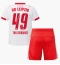 Fotbollsset Barn RB Leipzig Yan Diomande #49 Hemmatröja 2025-26 Mini-Kit Kortärmad (+ korta byxor)