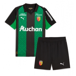 Fotbollsset Barn RC Lens Bortatröja 2025-26 Mini-Kit Kortärmad (+ korta byxor)