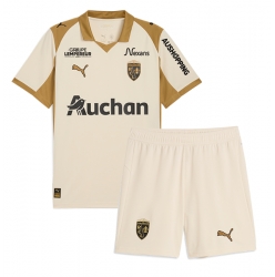 Fotbollsset Barn RC Lens Tredje Tröja 2025-26 Mini-Kit Kortärmad (+ korta byxor)