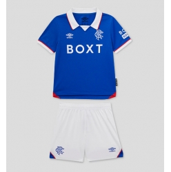 Fotbollsset Barn Rangers Hemmatröja 2025-26 Mini-Kit Kortärmad (+ korta byxor)