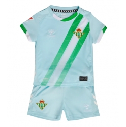 Fotbollsset Barn Real Betis Bortatröja 2025-26 Mini-Kit Kortärmad (+ korta byxor)