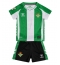 Fotbollsset Barn Real Betis Hemmatröja 2025-26 Mini-Kit Kortärmad (+ korta byxor)